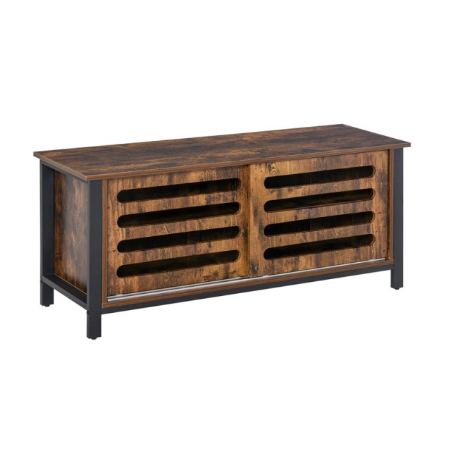 Μεταλλικό Έπιπλο Τηλεόρασης 120 x 42 x 52 cm HOMCOM 839-005
