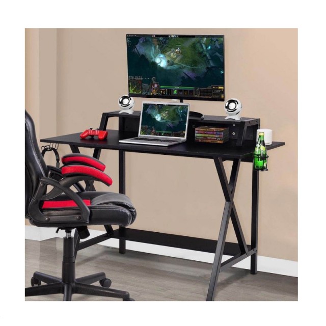 Μεταλλικό Γραφείο για Gaming με USB 120 x 58 x 90 cm Hoppline HOP1000913-1