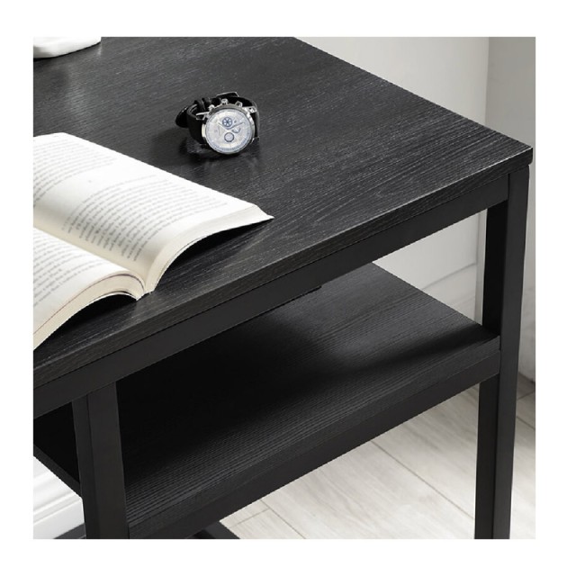 Μεταλλικό Γραφείο με 1 Ράφι 120 x 60 x 75 cm VASAGLE LWD502B01
