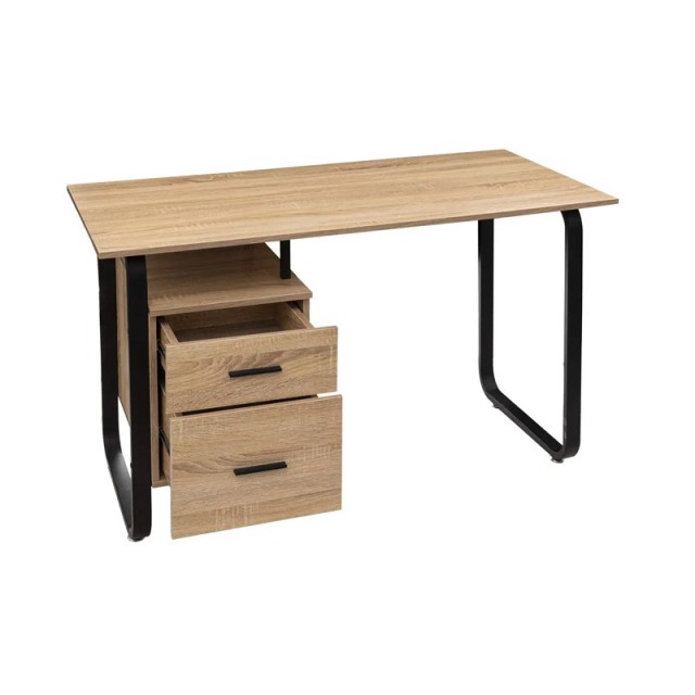 Μεταλλικό Γραφείο με 2 Συρτάρια 120 x 75 x 60 cm Caisson 5Five Simply Smart 181327
