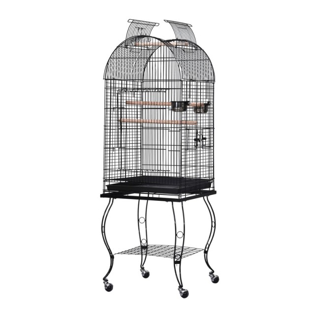 Μεταλλικό Κλουβί Πτηνών 51 x 51 x 137 cm PawHut D10-024