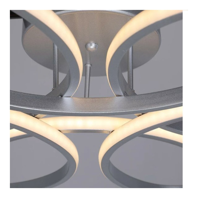 Μεταλλικό LED Φωτιστικό Οροφής 3000K 2580 Lm 48 W Bakaji 02835720