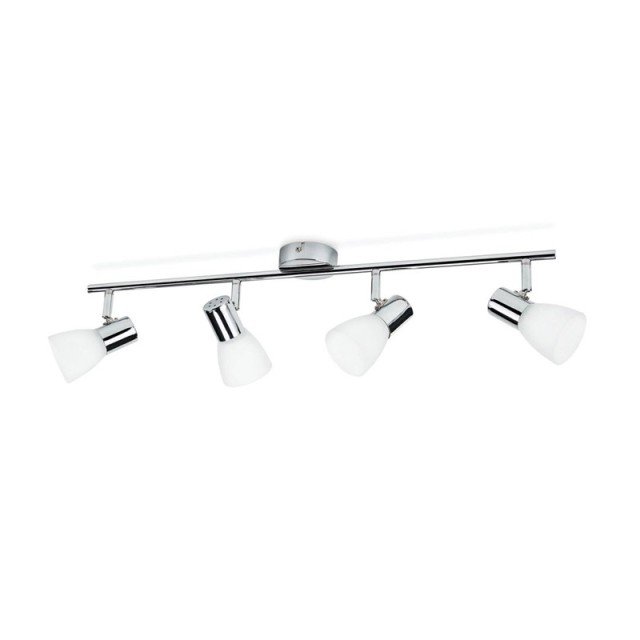 Μεταλλικό LED Φωτιστικό Σποτ Οροφής 4 x 4.3 W Coil Spotlight Philips 5024411E1