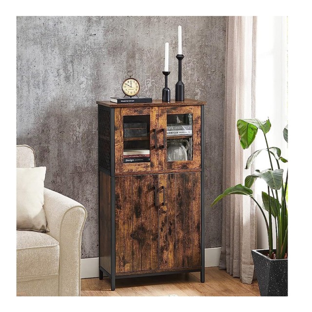 Μεταλλικό Ντουλάπι Αποθήκευσης 60 x 30 x 108 cm VASAGLE LSC260B01