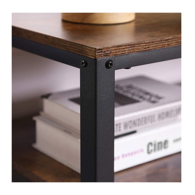Μεταλλικό Έπιπλο Τηλεόρασης με 3 Ράφια 140 x 40 x 52 cm VASAGLE LTV...