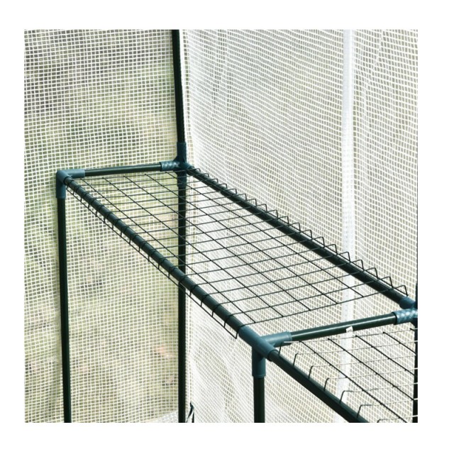 Μεταλλικό Θερμοκήπιο με 4 Ράφια 120 x 186 x 190 cm Outsunny 845-306V01