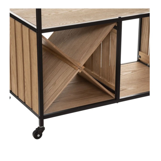 Μεταλλικό Τρόλεϊ Κουζίνας 84.5 x 39.2 x 87.5 cm Atmosphera 185713