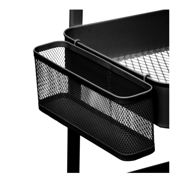 Μεταλλικό Τρόλεϊ Κουζίνας με 3 Ράφια 51 x 29.5 x 76 cm 5Five Simply...