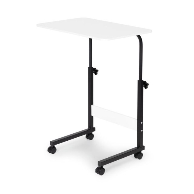 Μεταλλικό Τροχήλατο Τραπέζι για Laptop 39 x 43 x 62.5-83 cm Χρώματο...