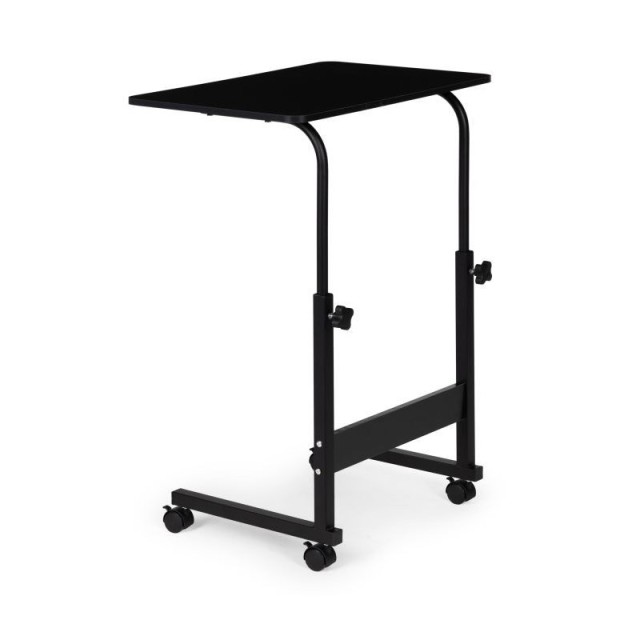Μεταλλικό Τροχήλατο Τραπέζι για Laptop 39 x 43 x 62.5-83 cm Χρώματο...