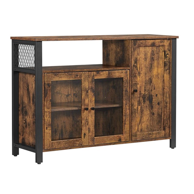 Μεταλλικός Μπουφές 110 x 33 x 75 cm VASAGLE LSC096B01