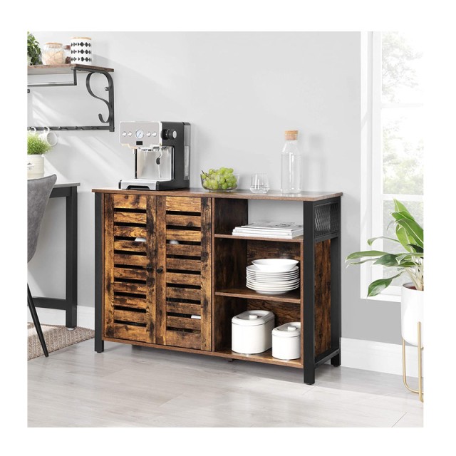 Μεταλλικός Μπουφές 110 x 33 x 75 cm VASAGLE LSC083B01