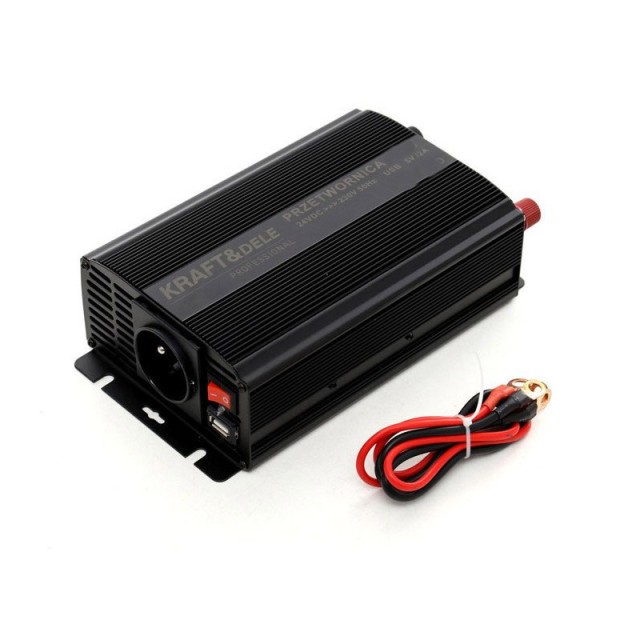 Μετατροπέας Αυτοκινήτου 500 W 12 - 230 V Kraft&Dele KD-1252
