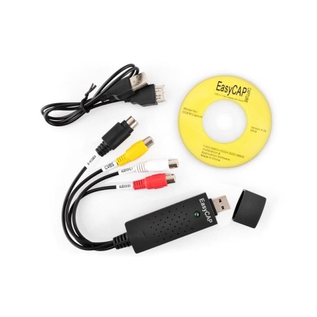 Μετατροπέας Εικόνας και Ήχου σε USB από VHS Πηγή SPM 0085