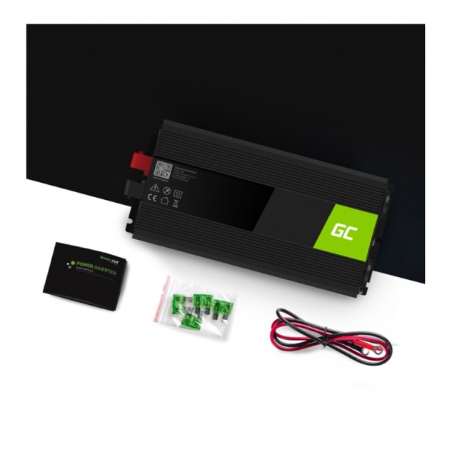 Μετατροπέας - Inverter Ισχύος Αυτοκινήτου 24 V σε 230 V 1500 / 3000 W Green Cell INV24