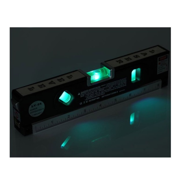 Μέτρο - Αλφάδι με Γραμμή Laser 150 cm Kraft&Dele KD-10438