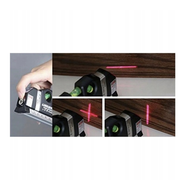 Μέτρο - Αλφάδι με Γραμμή Laser 250 cm Bigstren 21747