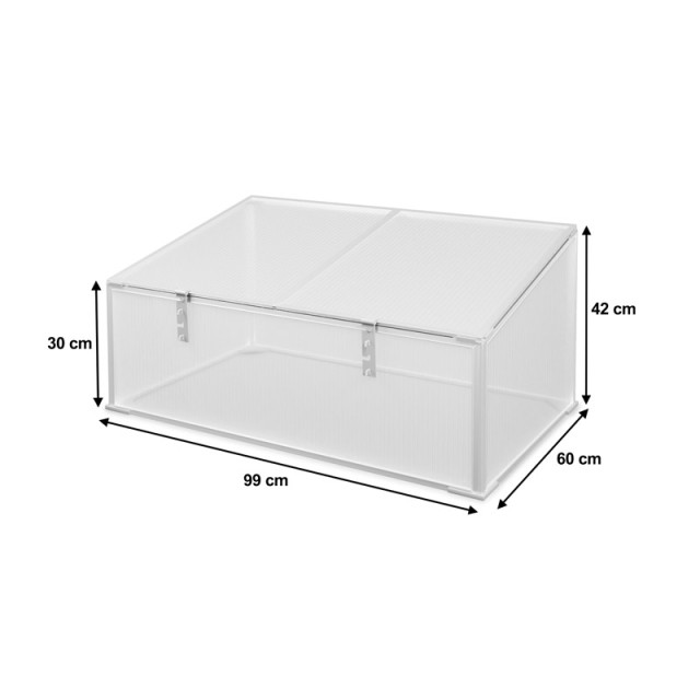 Mini Θερμοκήπιο 99 x 60 x 43.5 cm Plonos 4920