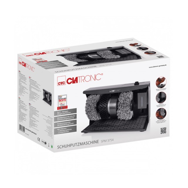 Μηχανή Γυαλίσματος Παπουτσιών 3 σε 1 Clatronic SPM3754