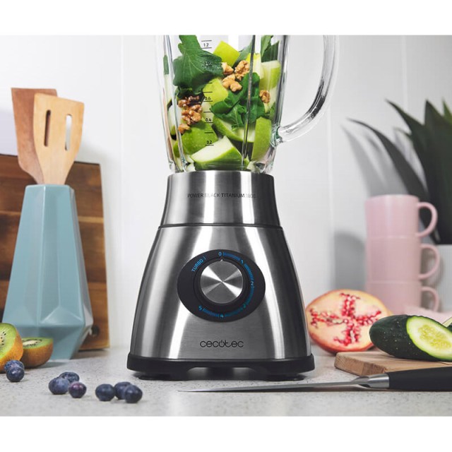 Μπλέντερ Cecotec Power Black Titanium 1800 W CEC-04100