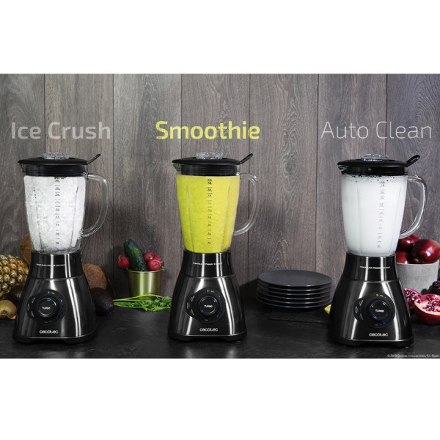 Μπλέντερ Cecotec Power Black Titanium 1800 W Smart CEC-04101 Μπλέντερ Cecotec Power Black Titanium 1800 W Smart CEC-04101