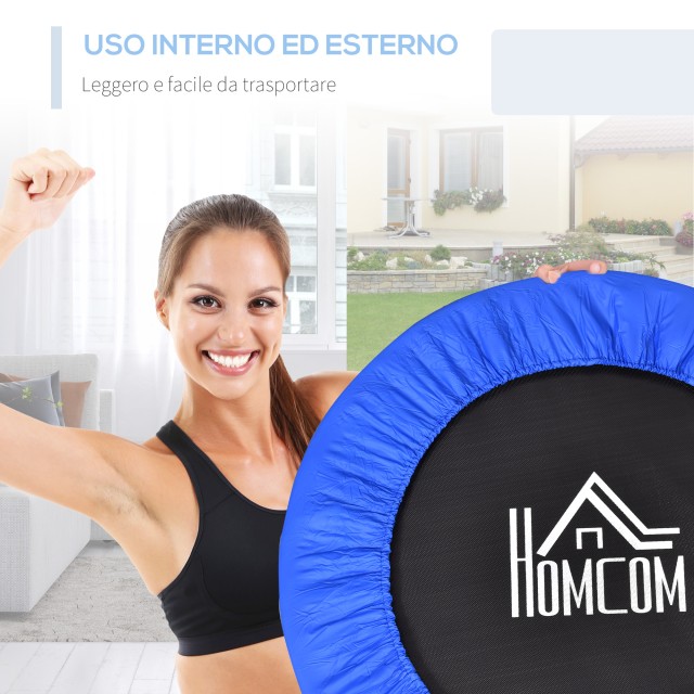 HOMCOM Elastic Trampoline for Jumping Fitness και Home Workout με ε...