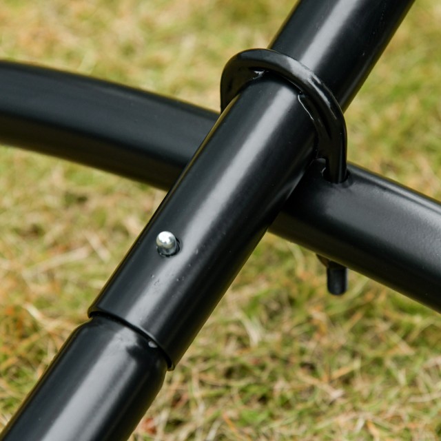 Μεταλλική Βάση Στήριξης Αιώρας 300 x 90 x 100 cm Outsunny 84A-166