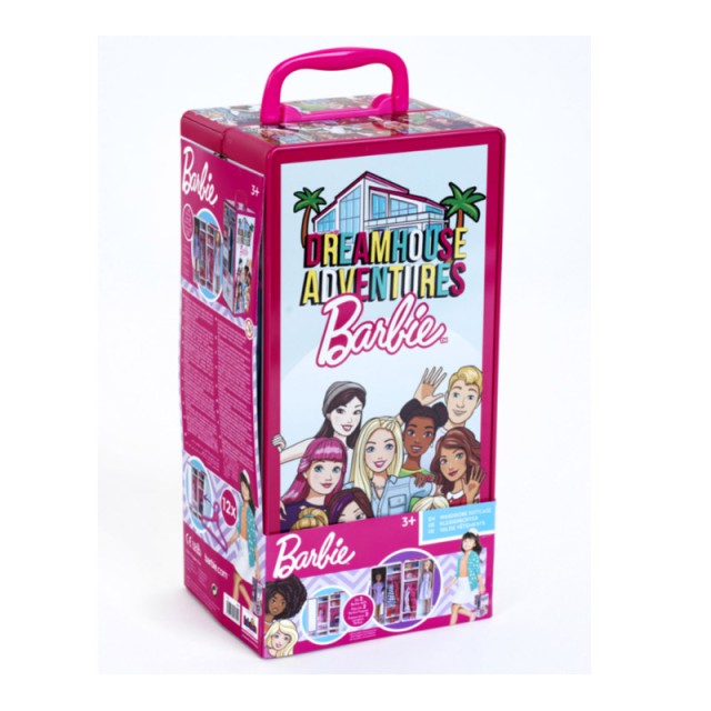 Ντουλάπα Ρούχων Barbie με Κρεμάστρες Klein 5801