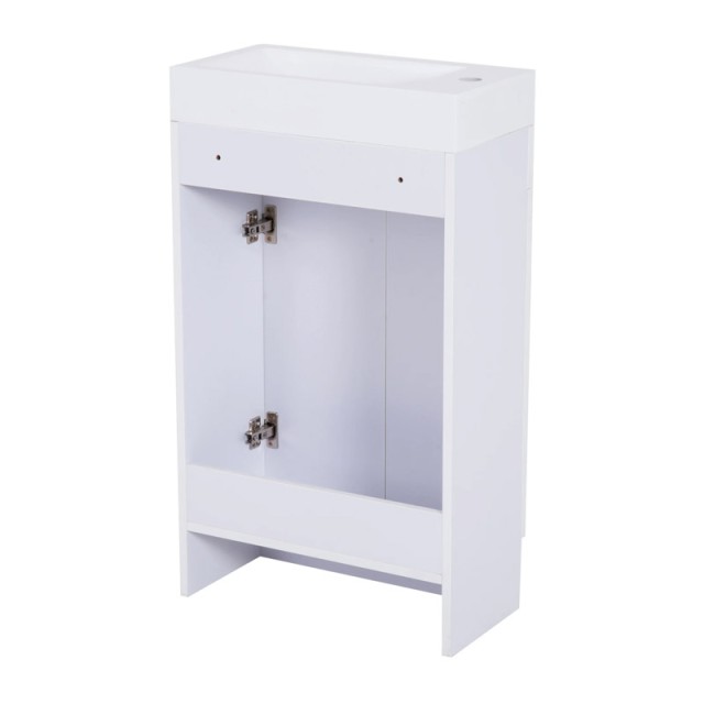 Ντουλάπι Μπάνιου με Νιπτήρα 50 x 25 x 86 cm Kleankin 834-149