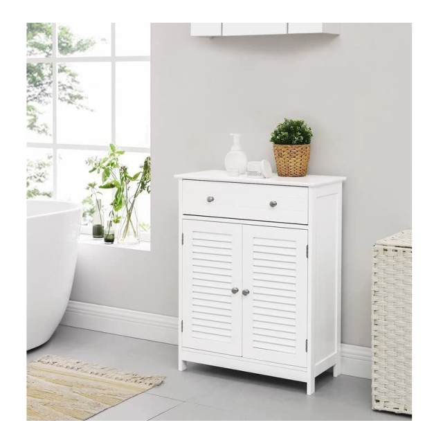 Ντουλάπι Μπάνιου 60 x 30 x 80 cm VASAGLE BBC51WT