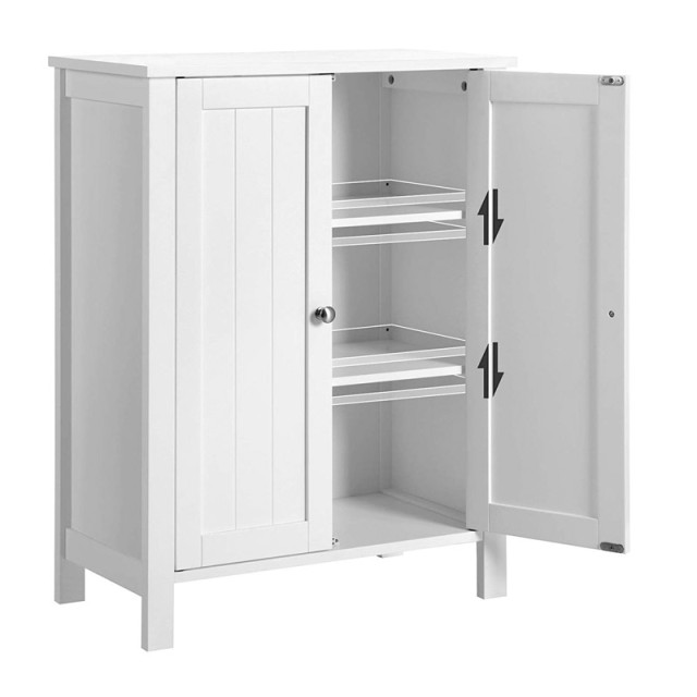 Ντουλάπι Μπάνιου 60 x 30 x 80 cm VASAGLE BCB60W Ντουλάπι Μπάνιου 60 x 30 x 80 cm VASAGLE BCB60W