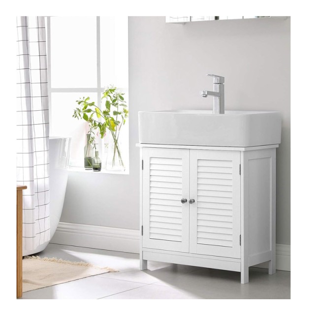 Ντουλάπι Νιπτήρα 60 x 30 x 60 cm VASAGLE BBC05WT