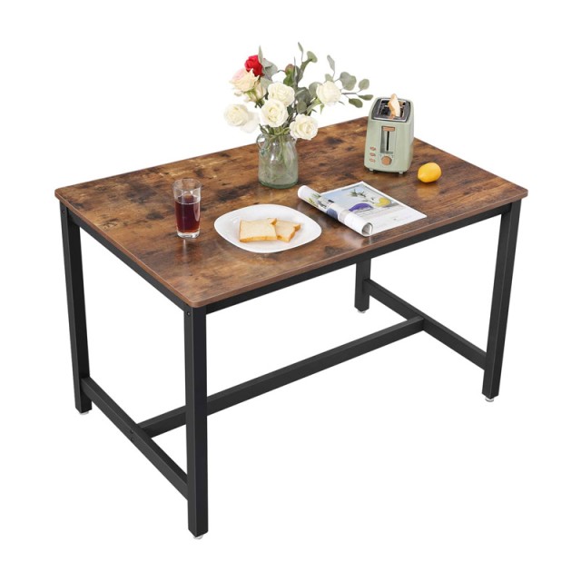 Ορθογώνιο Μεταλλικό Τραπέζι 120 x 75 x 75 cm VASAGLE KDT75X