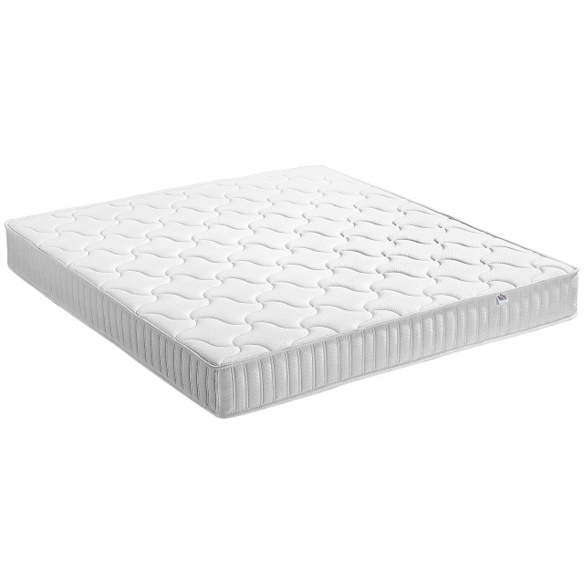 HOMCOM Memory Foam Διπλό Στρώμα και Ανεξάρτητα Ελατήρια Τσέπης 180x...