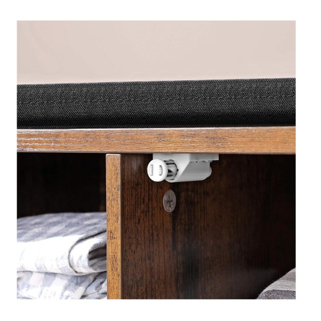 Πάγκος Αποθήκευσης Παπουτσιών με Κάθισμα και 9 Διαμερίσματα 110 x 3...