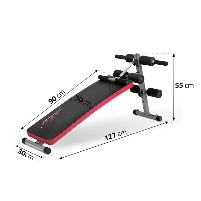 Πάγκος Κοιλιακών και Ασκήσεων Sit Up 127 x 30 x 55 cm Neo-Sport NS-210