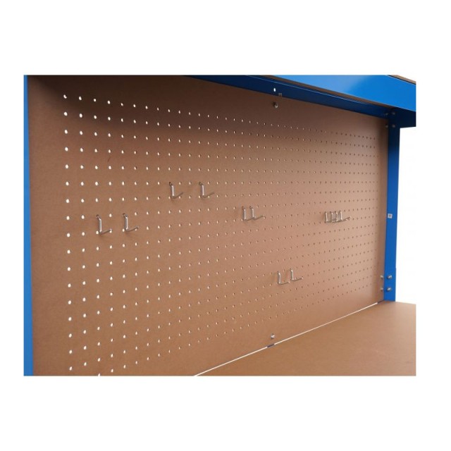Πάγκος Εργασίας με 1 Συρτάρι και 1 Ράφι 120 x 60 x 150 cm Kraft&Del...