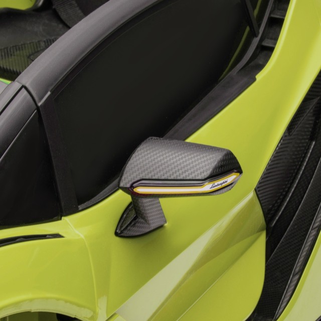 HOMCOM Ηλεκτρικό αυτοκίνητο για παιδιά Lamborghini Et? 3-5 ετών - Πράσινο 370-171V90GN