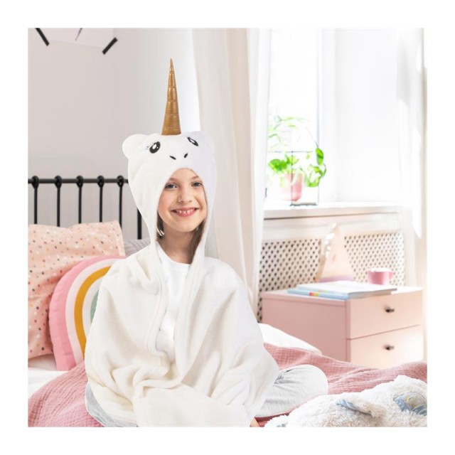 Παιδική Κουβέρτα Μονόκερος 90 x 110 cm Home Deco Kids TX6004