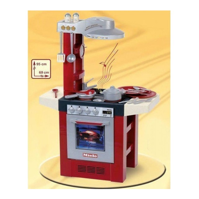 Παιδική Κουζίνα 69 x 33 x 95 cm με Αξεσουάρ Miele Petit Gourmet Klein 9092
