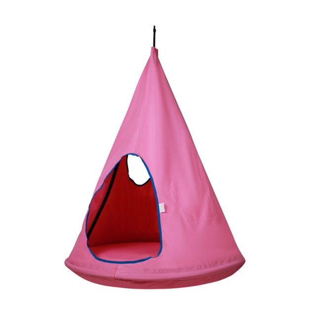 Hängendes Schaukelnest für Kinder, 100 x 100 x 132 cm, Farbe Rosa, VEVOR DCZPFSBFB0009POOIV0