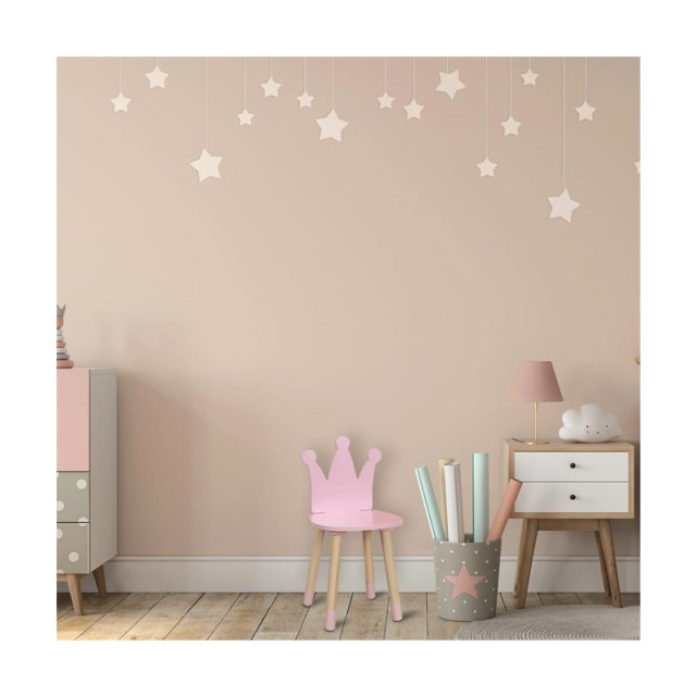 Παιδικό Ξύλινο Καρεκλάκι Κορώνα 28 x 28 x 54 cm Home Deco Kids HD6922