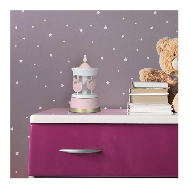 Παιδικό Ξύλινο Μουσικό Καρουζέλ Home Deco Kids HD2377