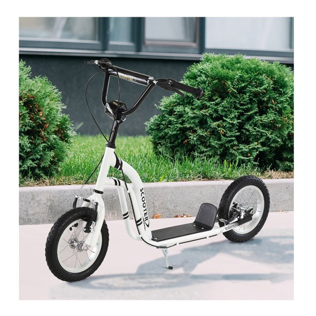 Παιδικό Δίτροχο Πατίνι - Scooter με Φουσκωτούς Τροχούς 12 HOMCOM 37...