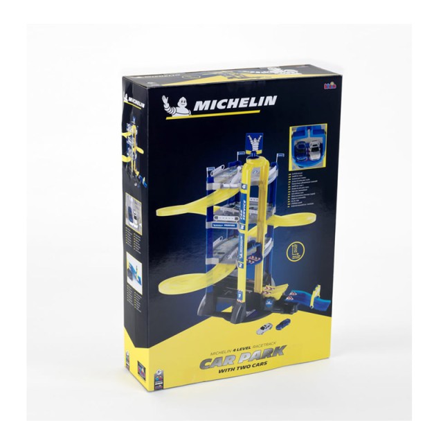 Παιδικό Γκαράζ Στάθμευσης 4 Επιπέδων Michelin Car Service Klein 3400
