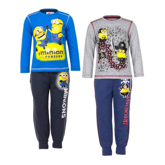 Παιδικό Σετ Φόρμα - Μπλούζα Χρώματος Γκρι Minions Disney EP1035 EP1...