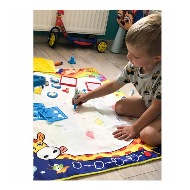 Παιδικό Χαλάκι Ζωγραφικής με Νερό 100 x 80 cm Kruzzel 22443IT