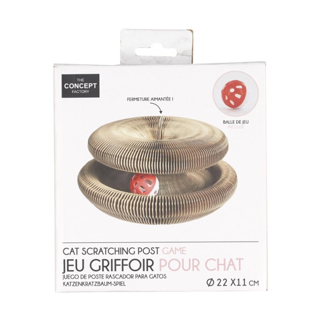 Παιχνίδι Γάτας Round Cat Scratcher The Concept Factory AN5239