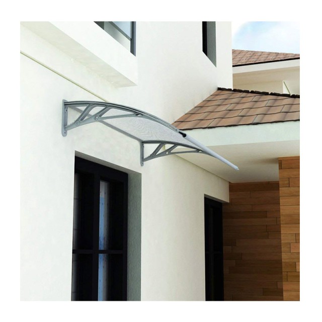 Πλαστικό Κιόσκι - Τέντα Πόρτας Εισόδου 80 x 120 cm Songmics GVH017