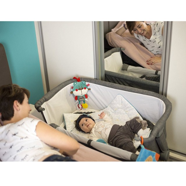 Παρκοκρέβατο Χρώματος Γκρι KinderKraft UNO